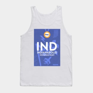 Indianapolis airport tag Tank Top